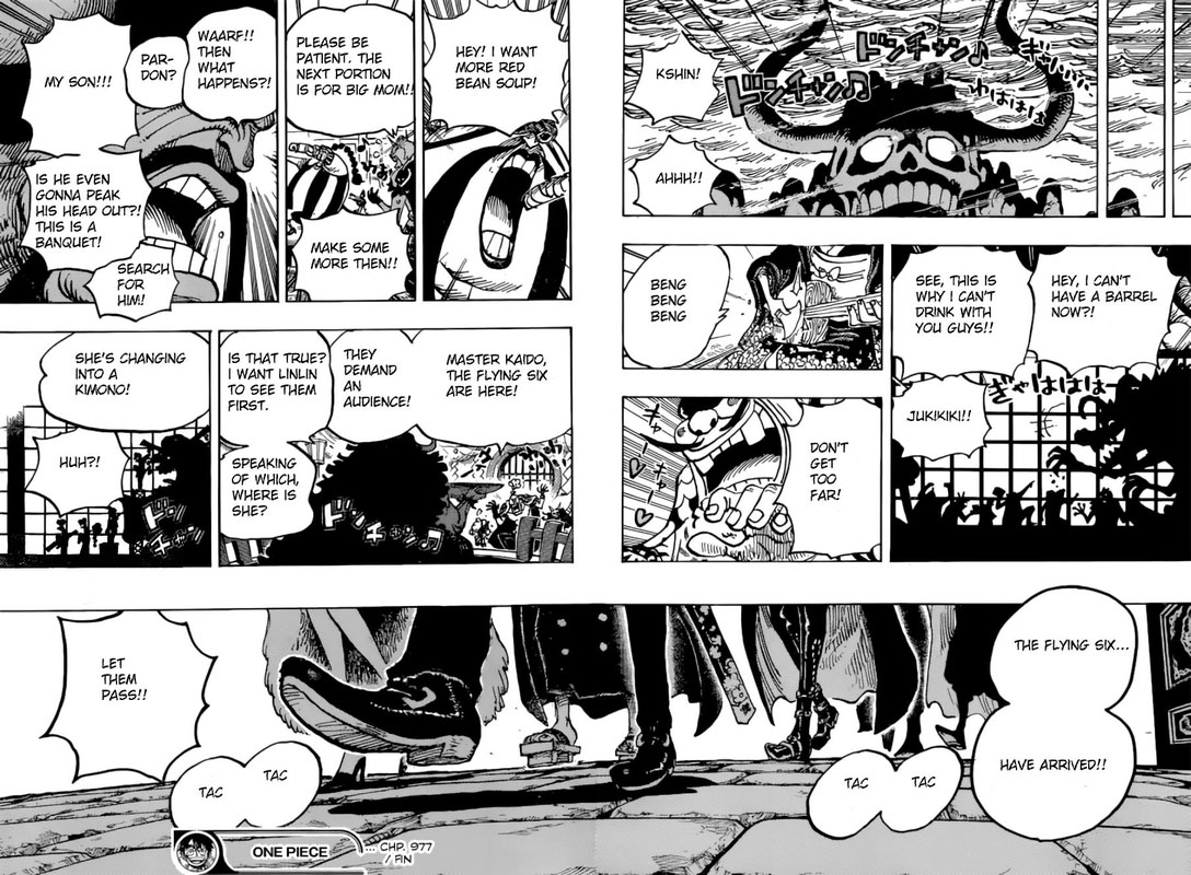 One Piece Chapter 977 page 15 - Chapter 977: The Party's Off!!!
