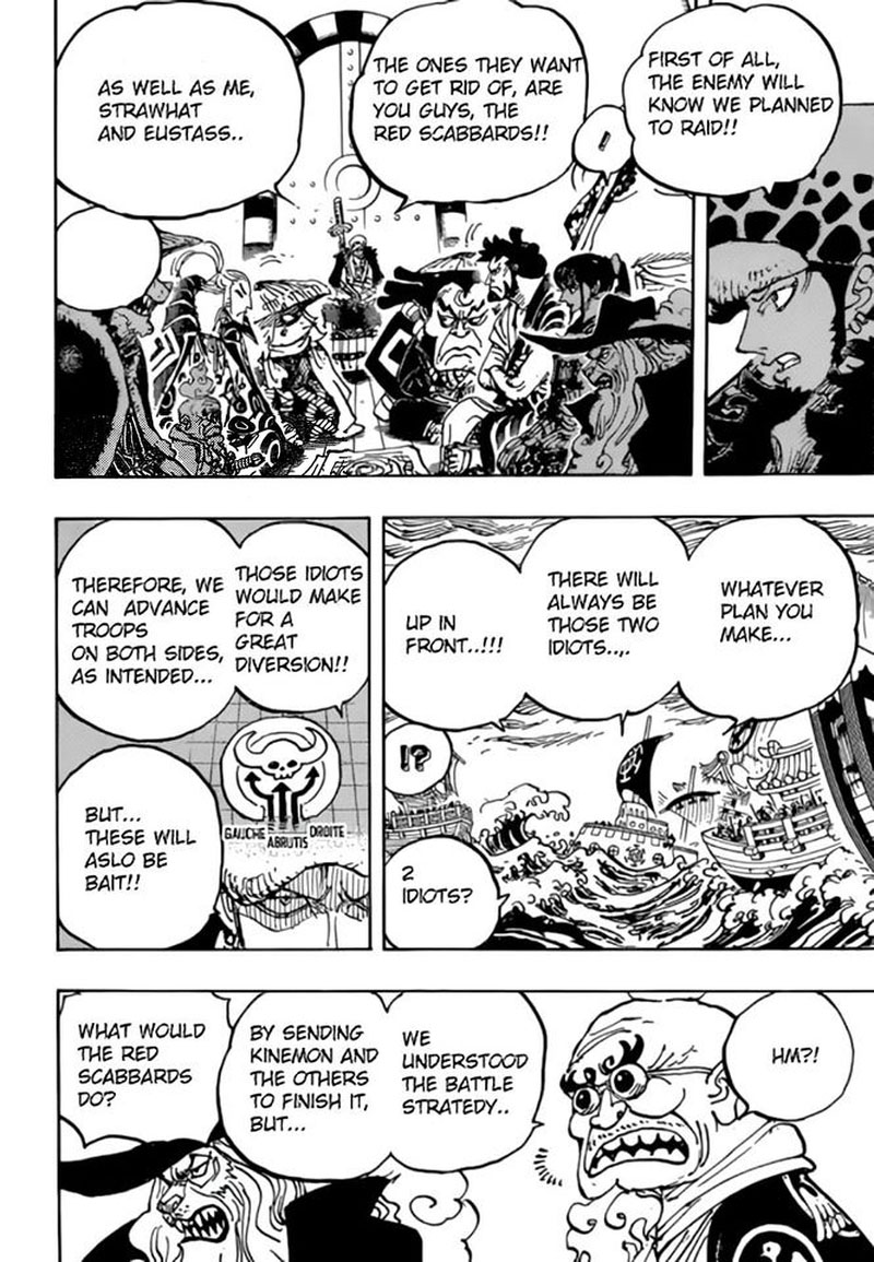One Piece Chapter 977 page 6 - Chapter 977: The Party's Off!!!