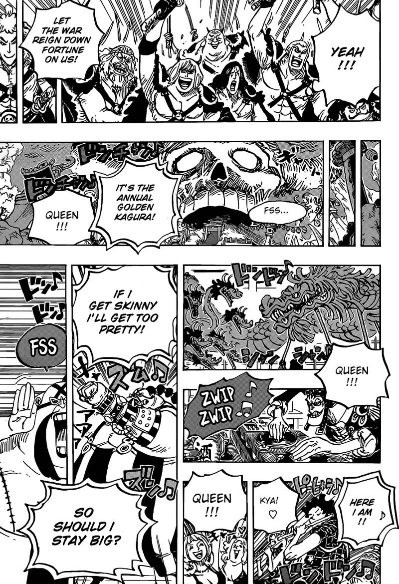 One Piece Chapter 978 page 11 - Chapter 978: Introducing the Tobiroppo