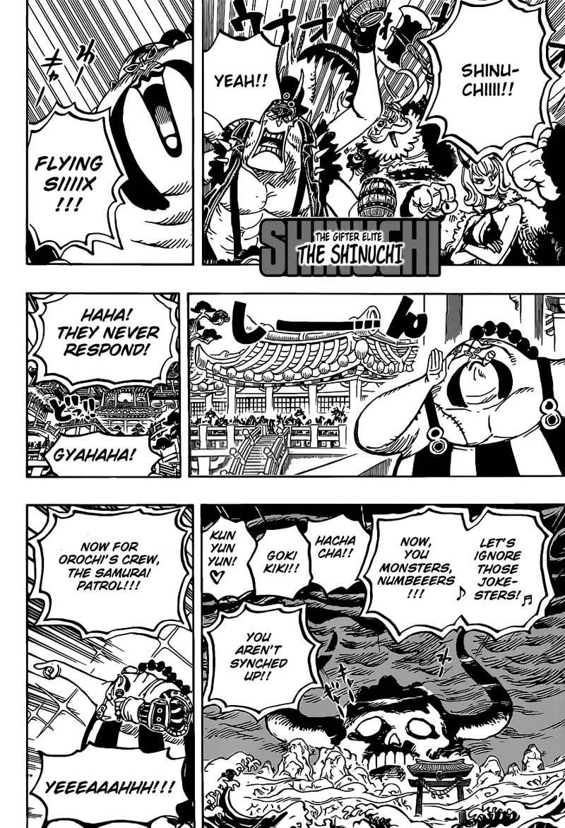 One Piece Chapter 978 page 13 - Chapter 978: Introducing the Tobiroppo