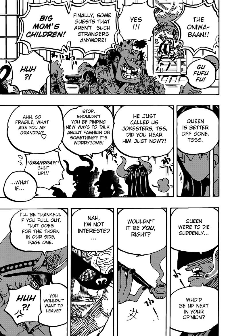 One Piece Chapter 978 page 14 - Chapter 978: Introducing the Tobiroppo