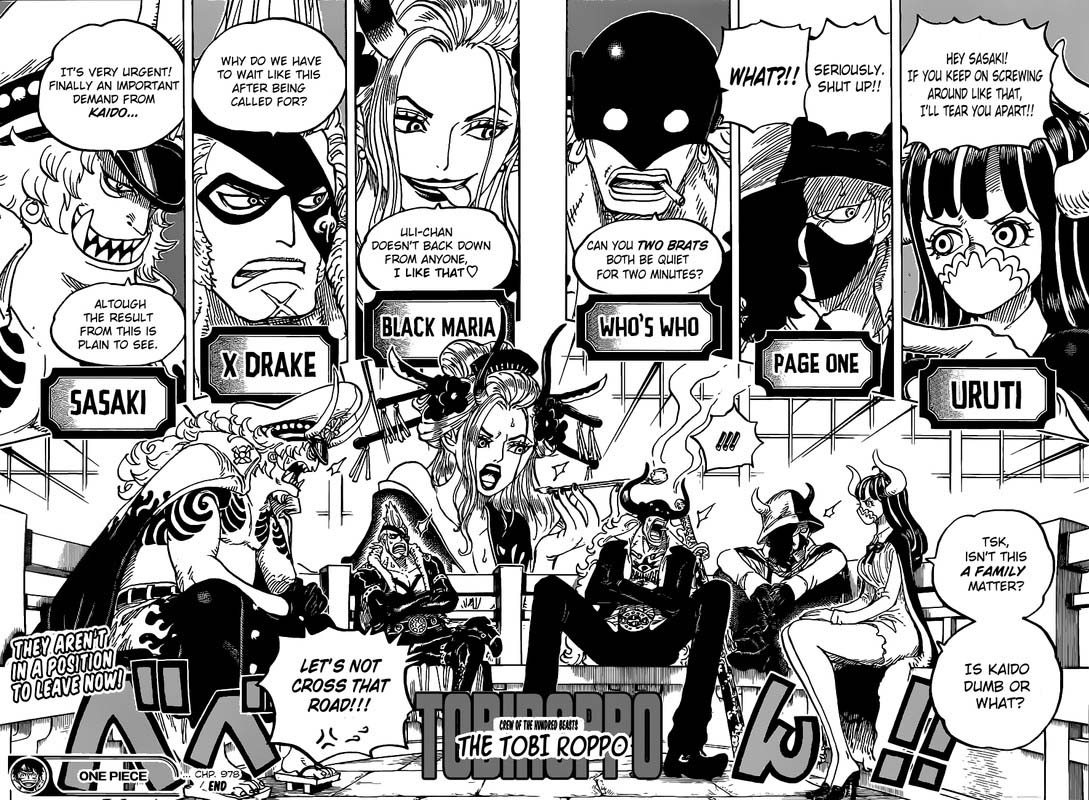 One Piece Chapter 978 page 15 - Chapter 978: Introducing the Tobiroppo