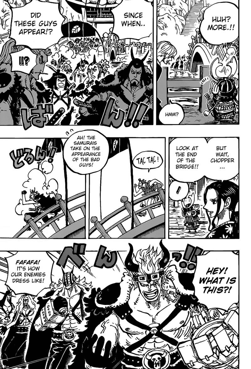 One Piece Chapter 978 page 9 - Chapter 978: Introducing the Tobiroppo