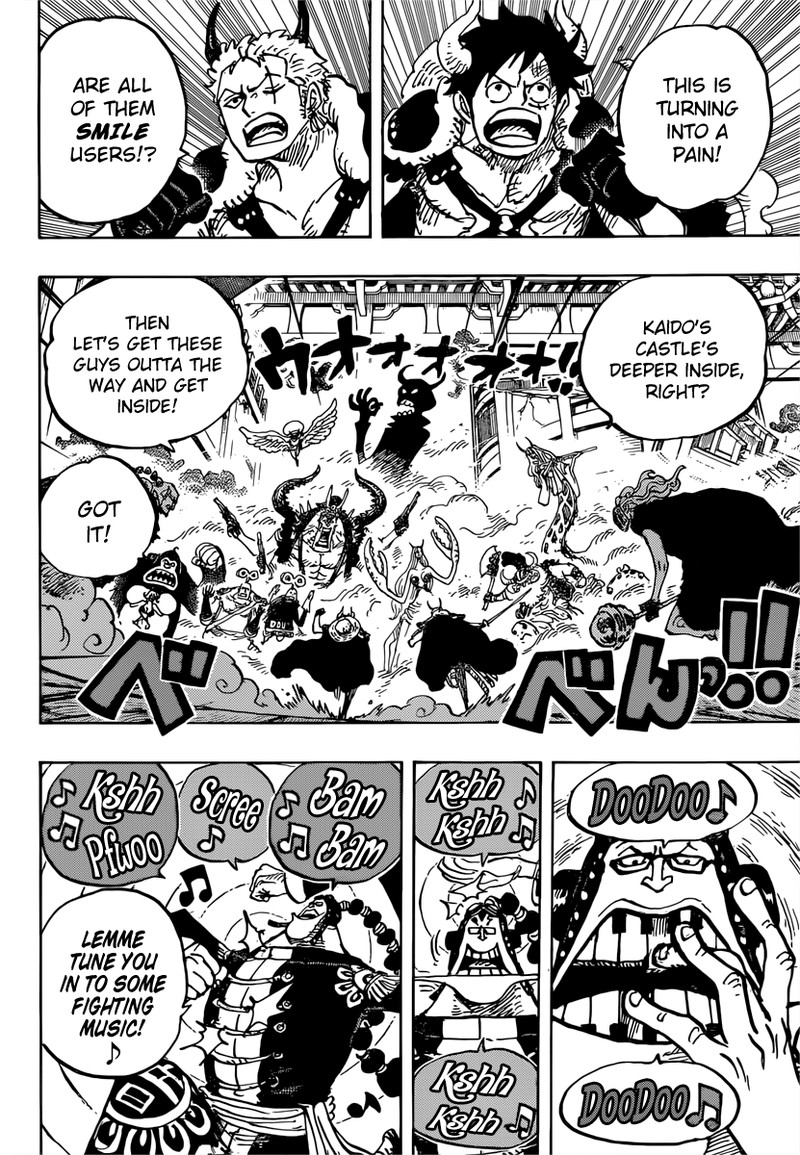 One Piece Chapter 980 page 10 - Chapter 980: Fighting Music