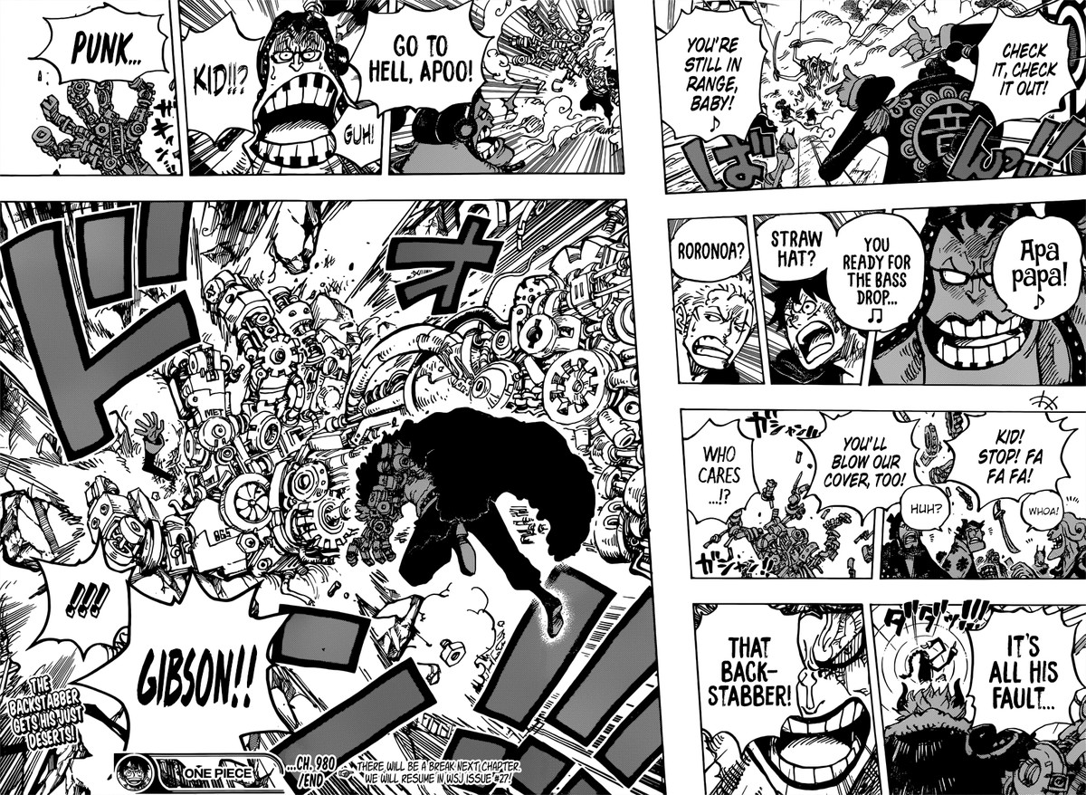 One Piece Chapter 980 page 16 - Chapter 980: Fighting Music