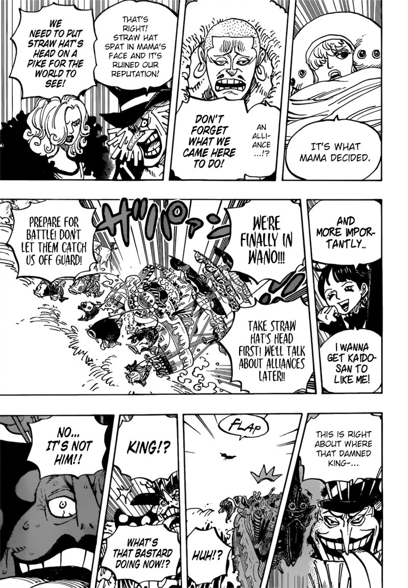 One Piece manga, chapter 981, page 18 of 22