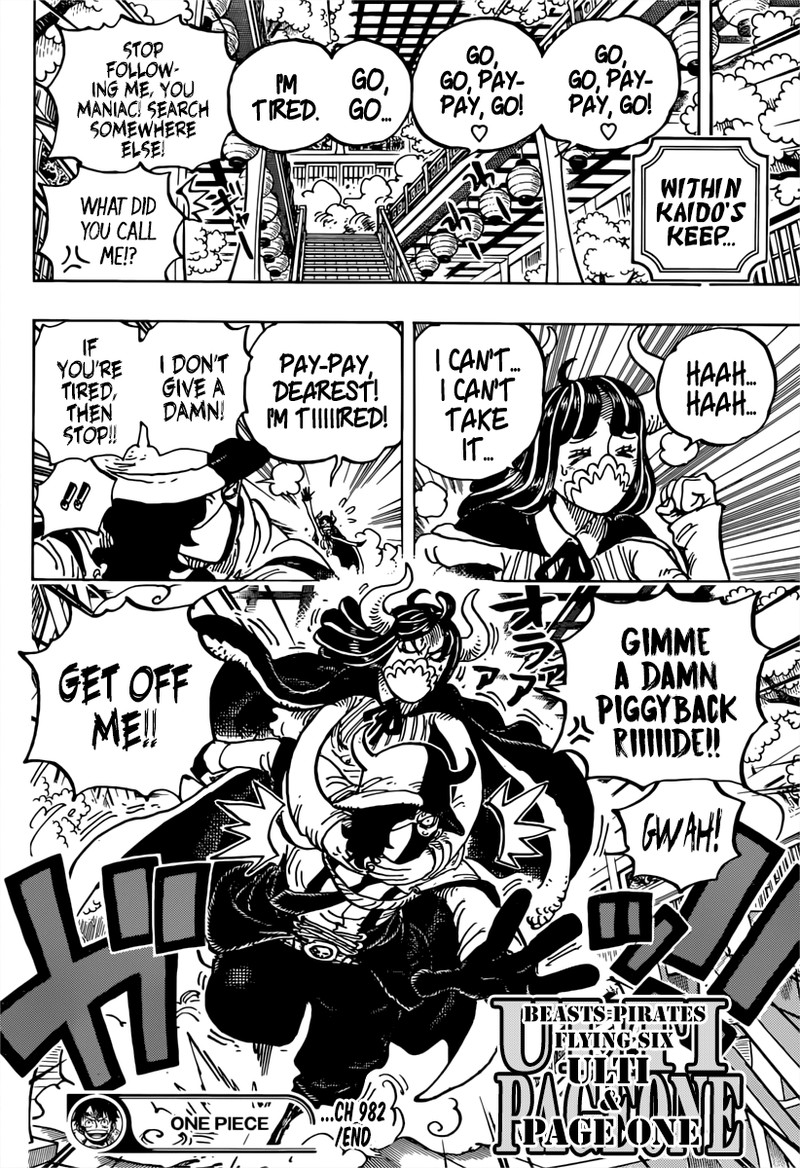 One Piece Chapter 982 page 16 - Chapter 982: Scoundrel Meets Scoundrel