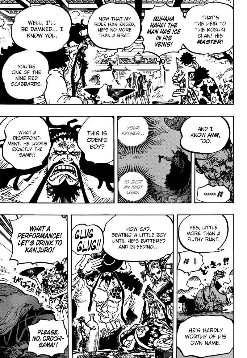 One Piece Chapter 982 page 5 - Chapter 982: Scoundrel Meets Scoundrel