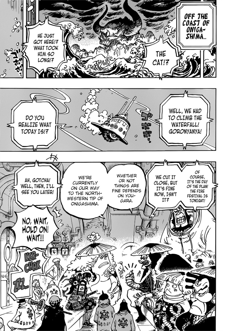 One Piece Chapter 982 page 9 - Chapter 982: Scoundrel Meets Scoundrel