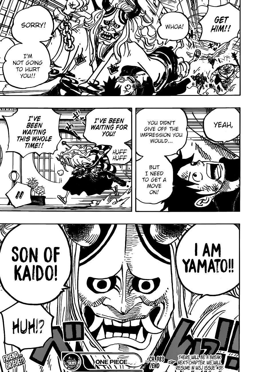One Piece Chapter 983 page 18 - Chapter 983: Thunder