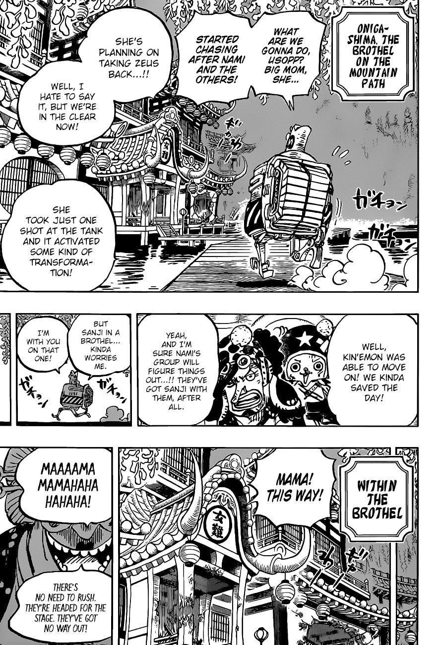 One Piece Chapter 983 page 3 - Chapter 983: Thunder