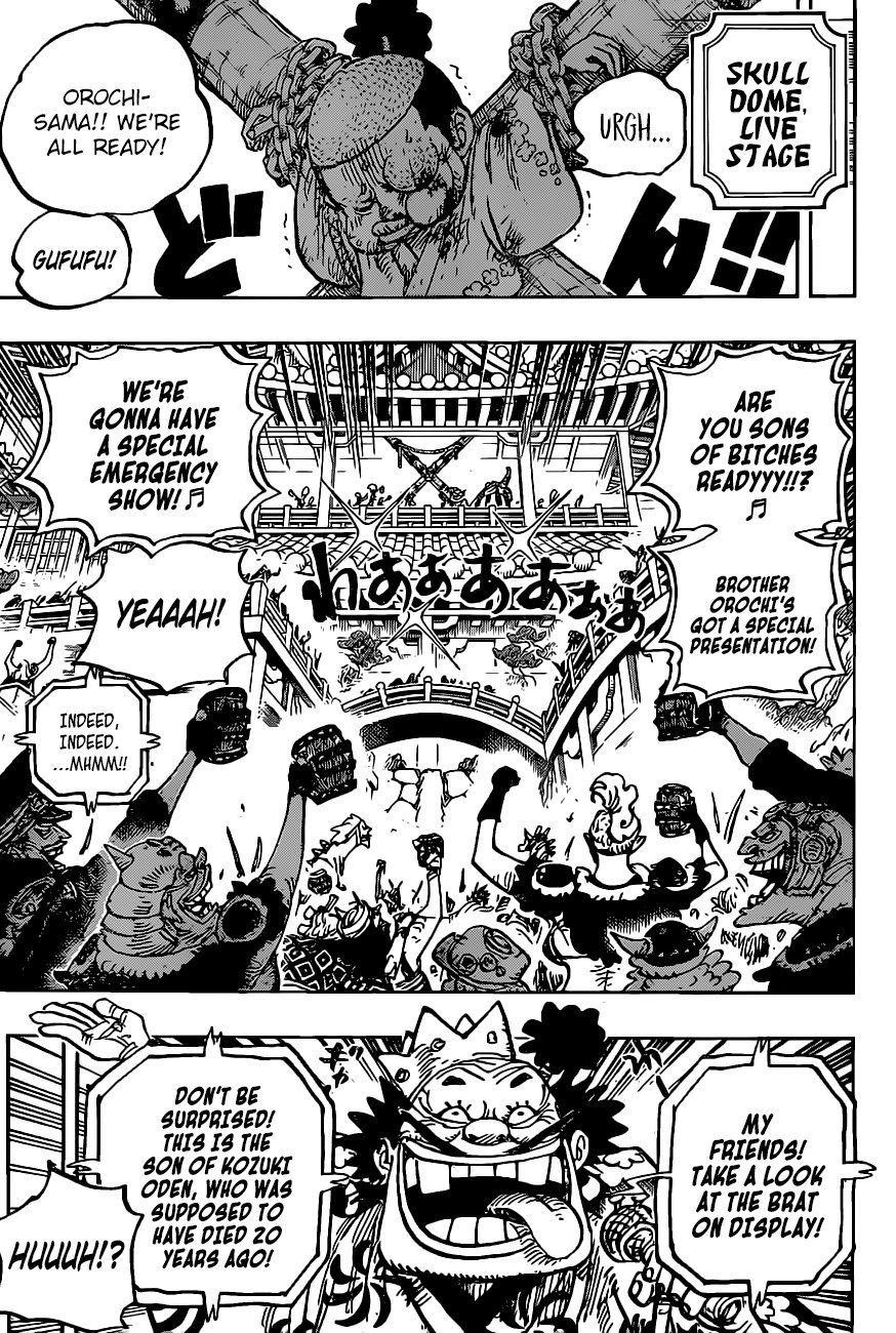 One Piece Chapter 983 page 5 - Chapter 983: Thunder