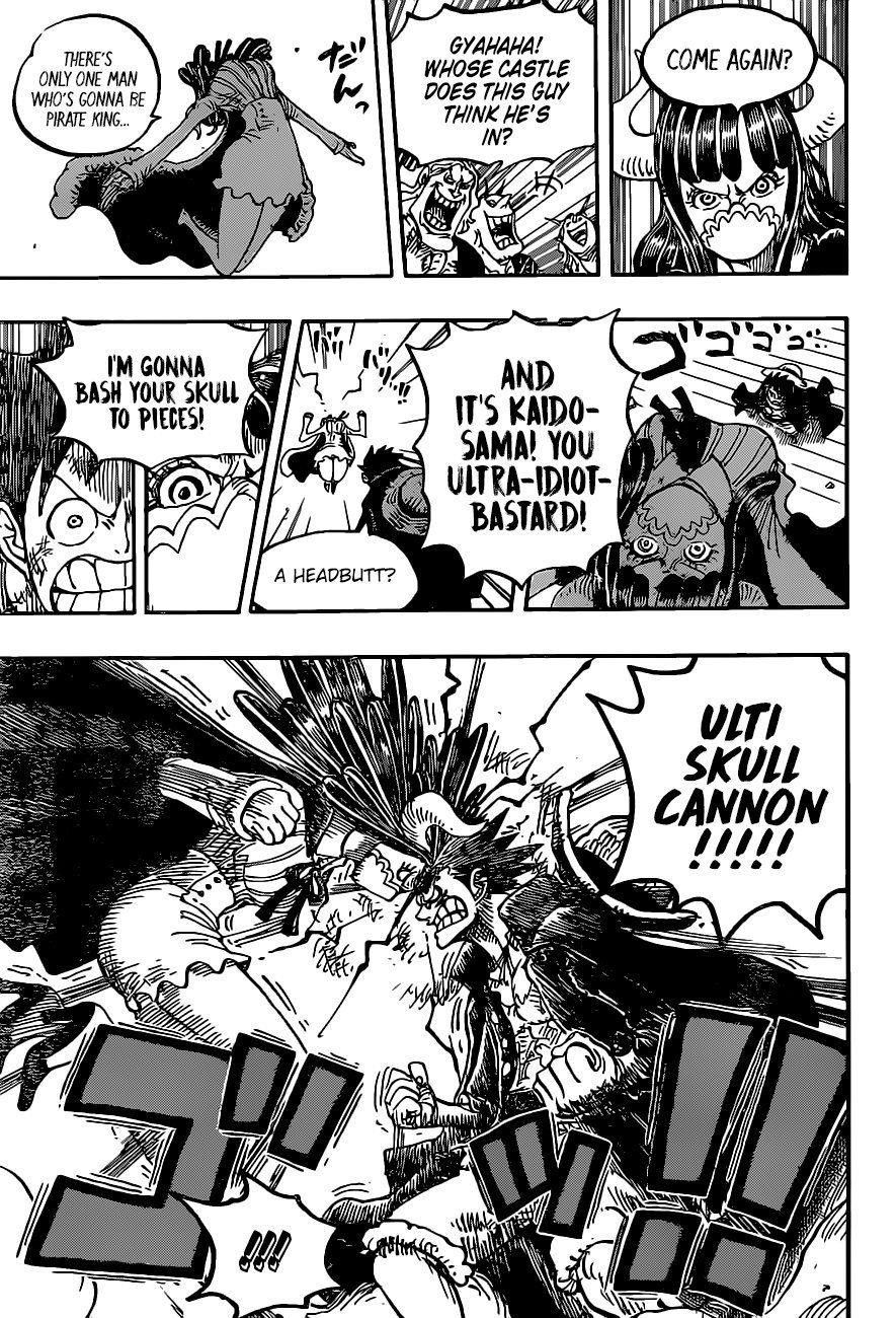 One Piece Chapter 983 page 9 - Chapter 983: Thunder