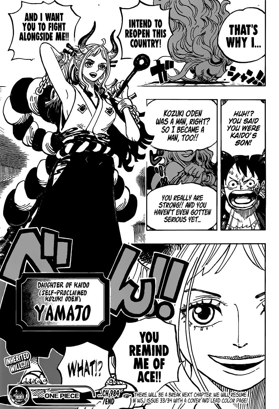 One Piece Chapter 984 page 14 - Chapter 984: My Bible