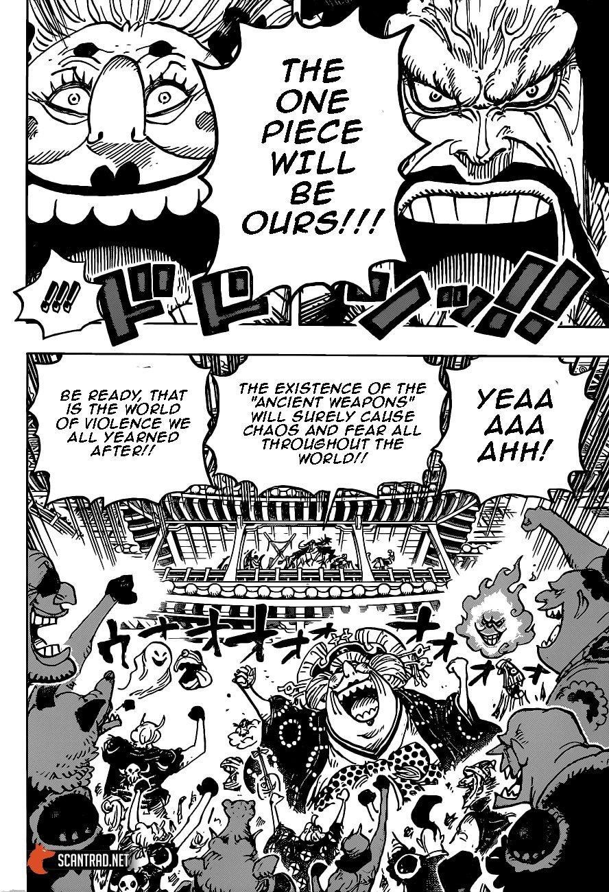 One Piece Chapter 985 page 11 - Chapter 985: New Onigashima Project
