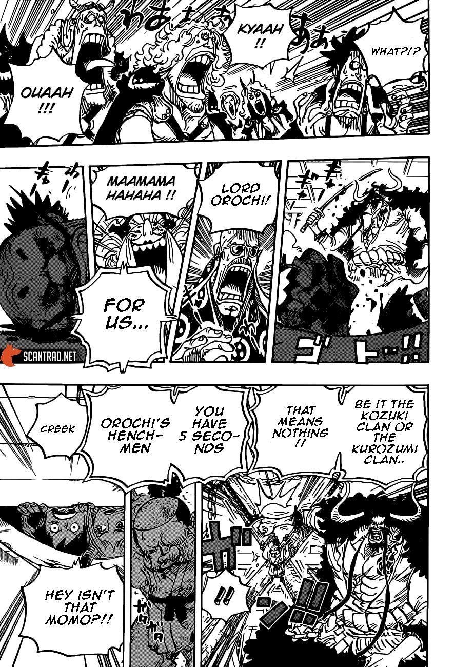 One Piece Chapter 985 page 14 - Chapter 985: New Onigashima Project