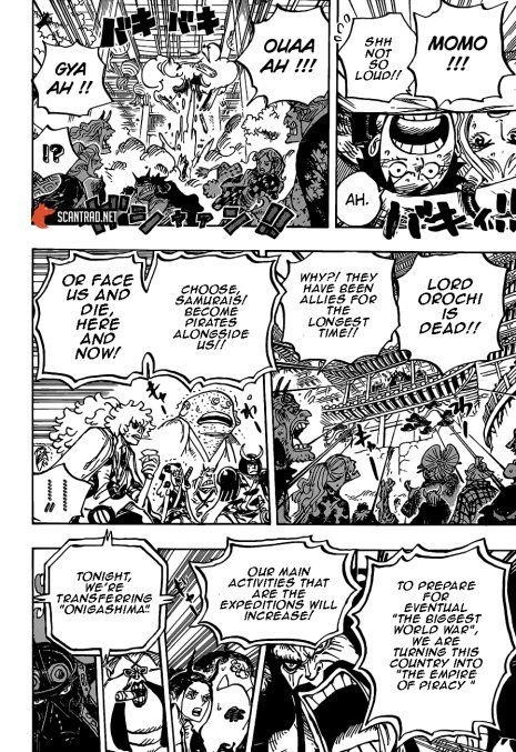 One Piece Chapter 985 page 15 - Chapter 985: New Onigashima Project