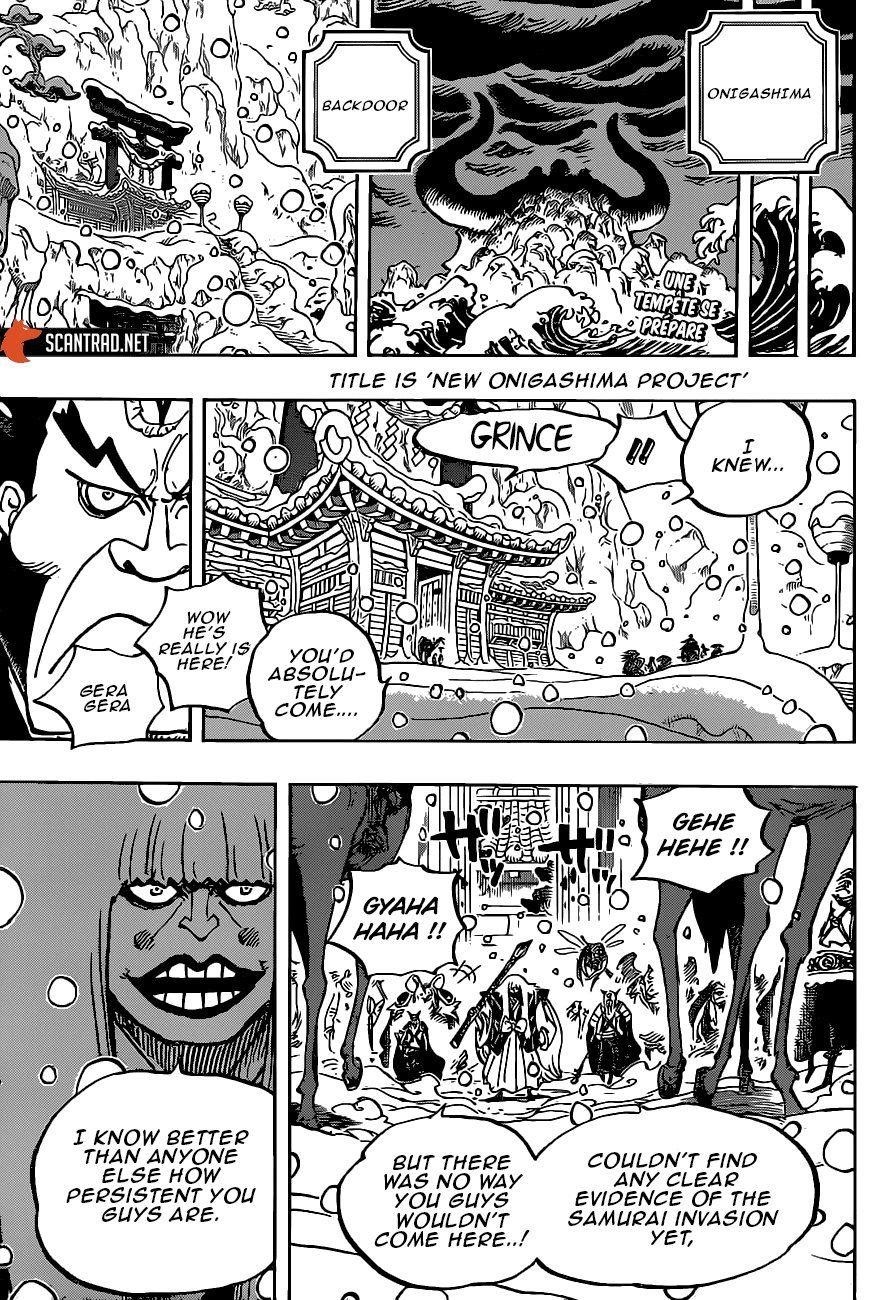 One Piece Chapter 985 page 2 - Chapter 985: New Onigashima Project