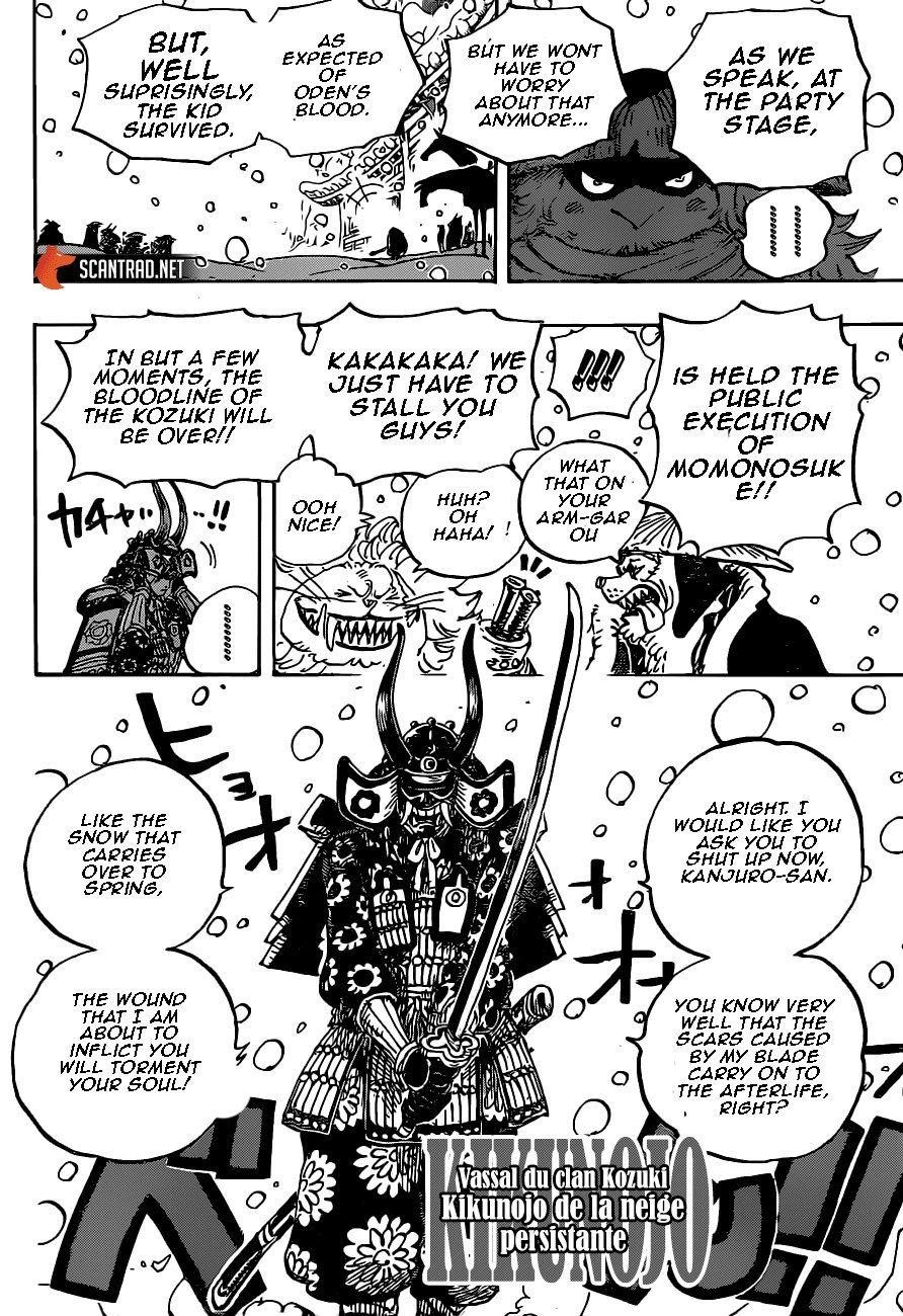 One Piece Chapter 985 page 4 - Chapter 985: New Onigashima Project