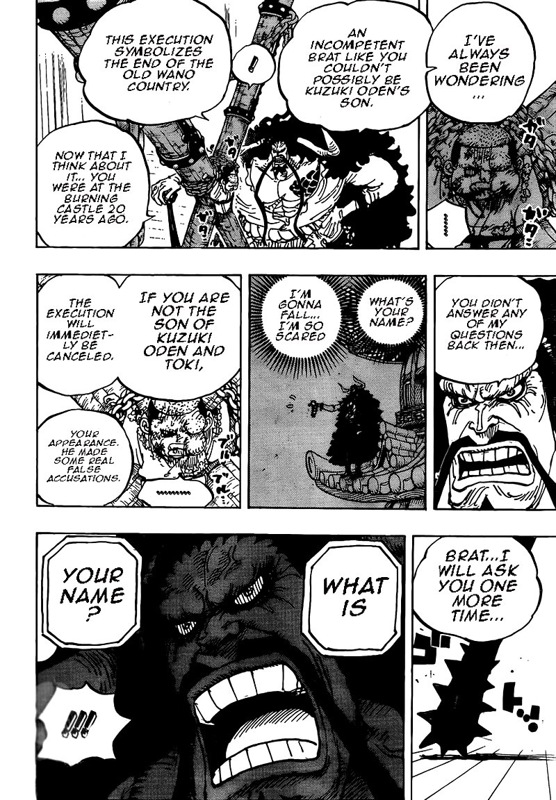 One Piece Chapter 986 page 7 - Chapter 986: My Name