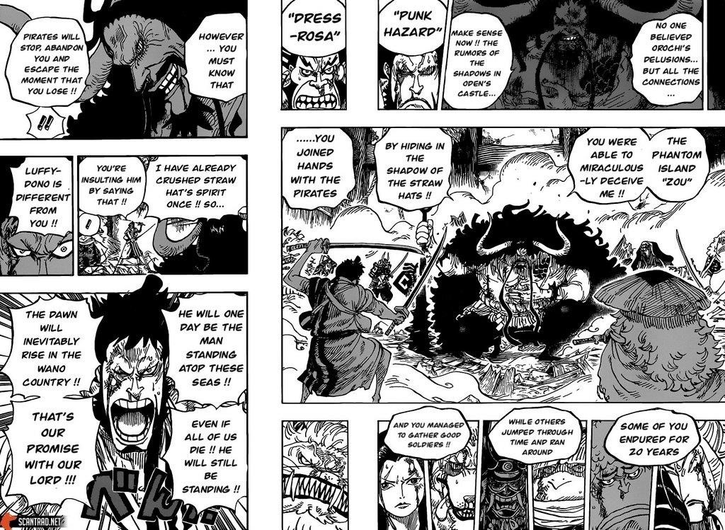 One Piece Chapter 987 page 10 - Chapter 987: The Brocade of Loyal Retainers