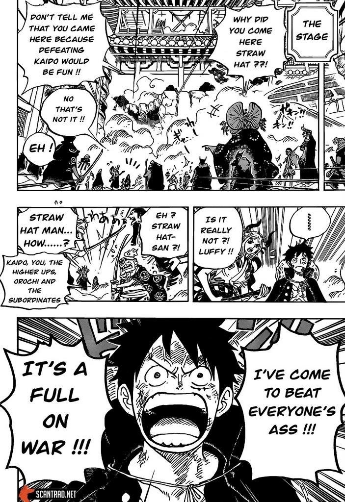 One Piece Chapter 987 page 11 - Chapter 987: The Brocade of Loyal Retainers