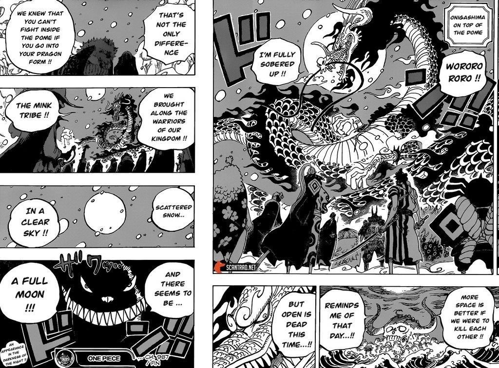 One Piece Chapter 987 page 14 - Chapter 987: The Brocade of Loyal Retainers