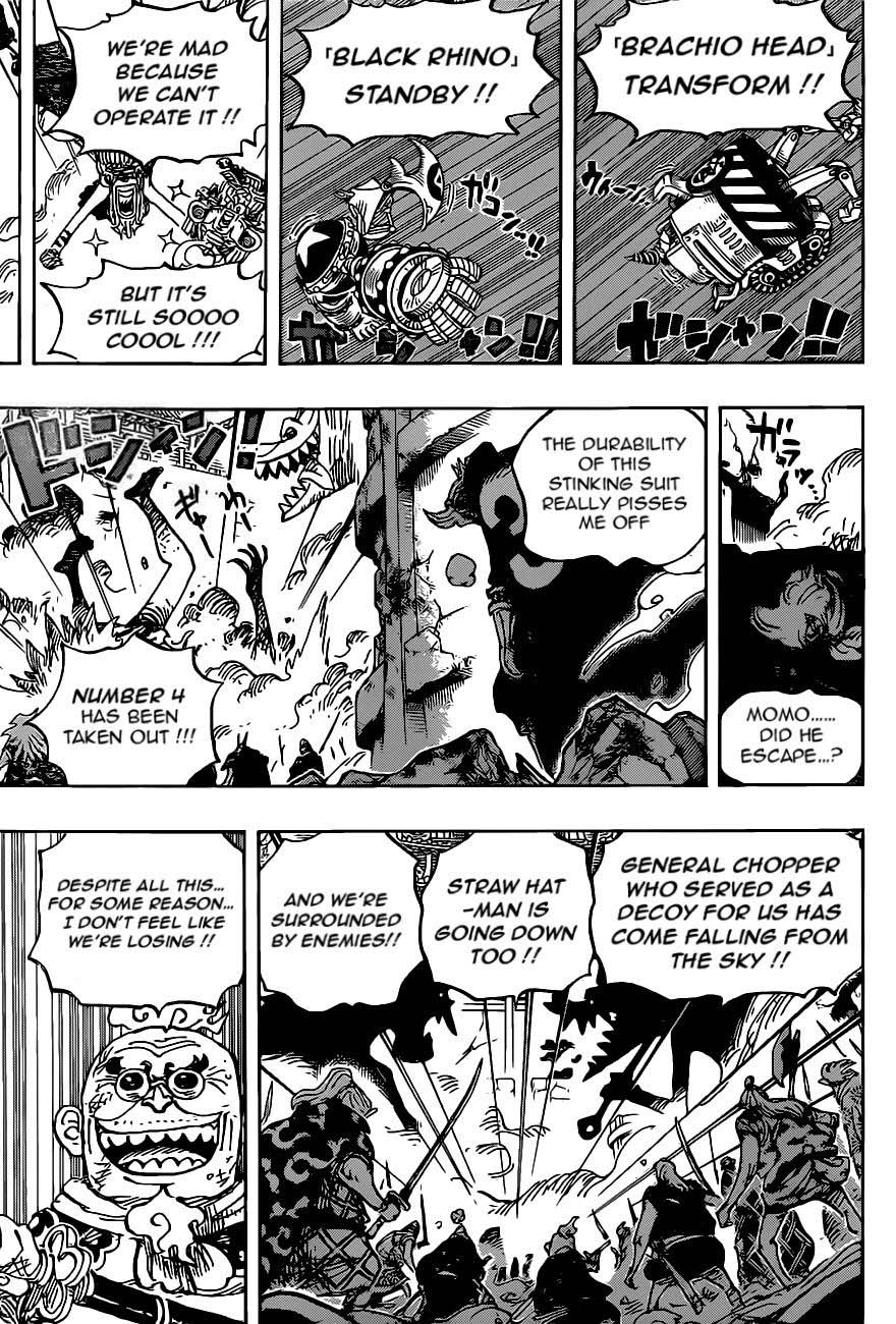 One Piece Chapter 989 page 13 - Chapter 989: I Can't Imagine Losing