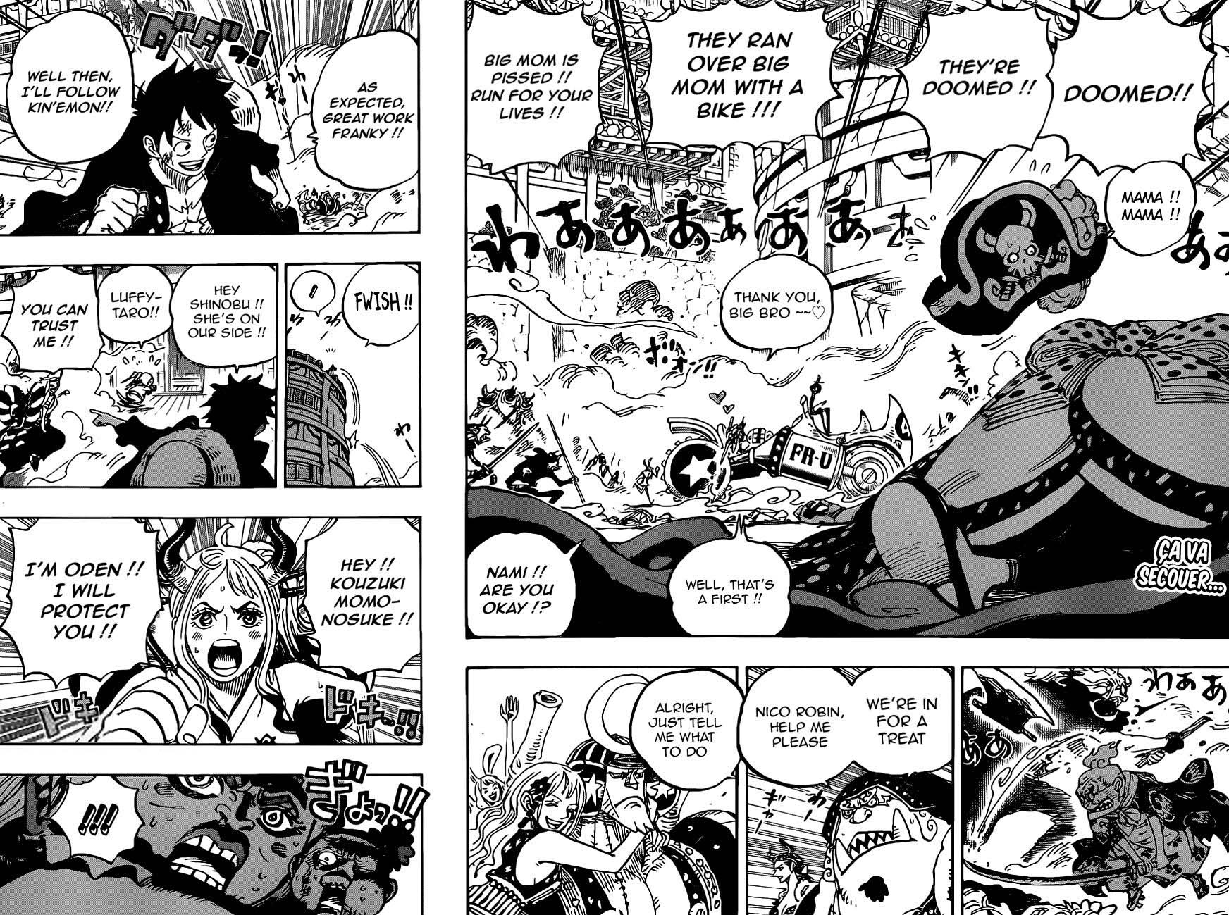 One Piece Chapter 989 page 2 - Chapter 989: I Can't Imagine Losing