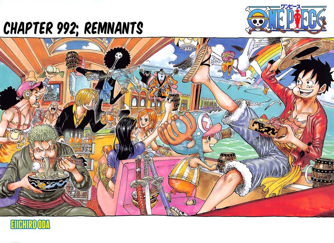 One Piece Chapter 992 page 1 - Chapter 992: Remnants