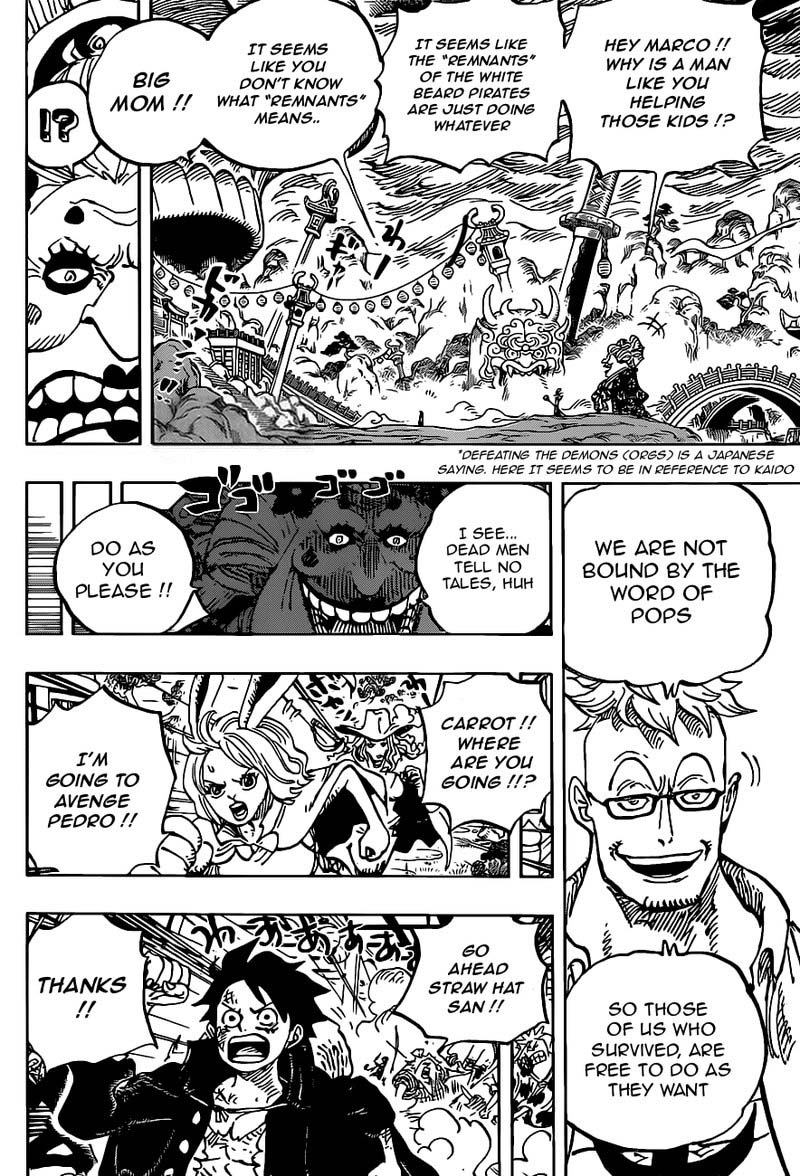 One Piece Chapter 992 page 5 - Chapter 992: Remnants