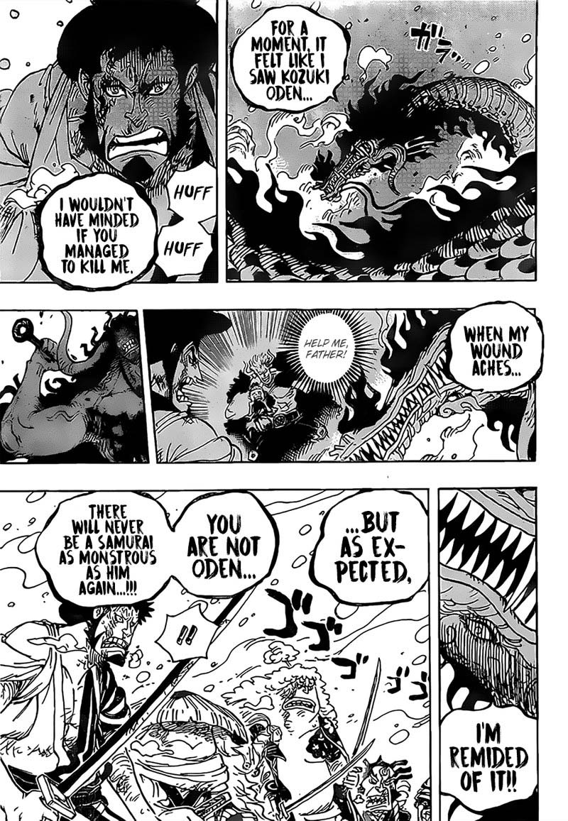One Piece Chapter 993 page 14 - Chapter 993: The Dream of Wano Country