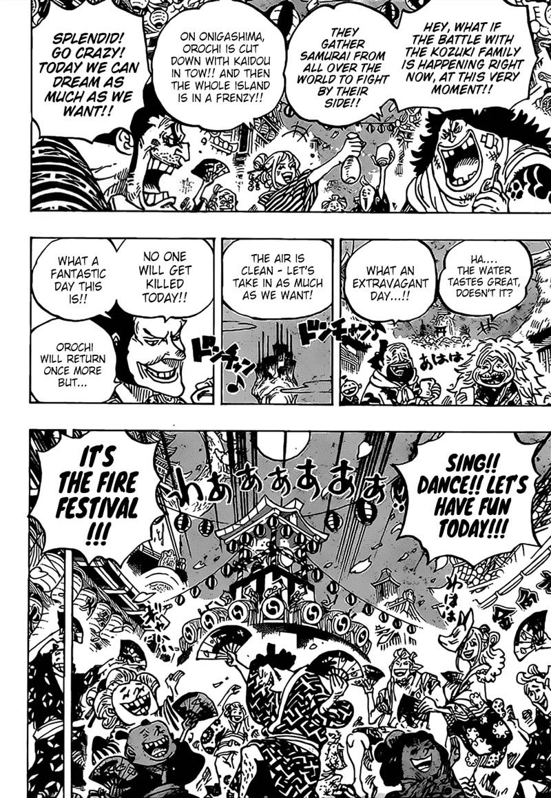 One Piece Chapter 993 page 4 - Chapter 993: The Dream of Wano Country