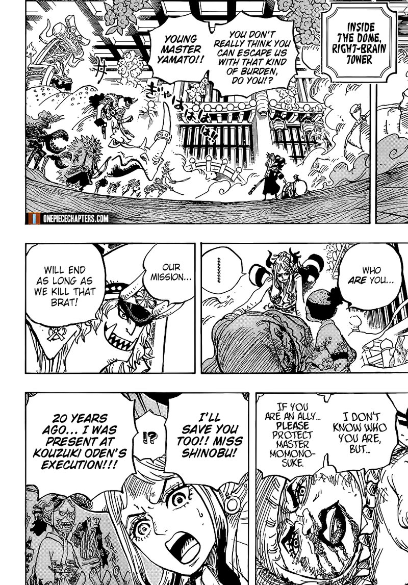 One Piece Chapter 994 page 13 - Chapter 994: My Other Name is Yamato