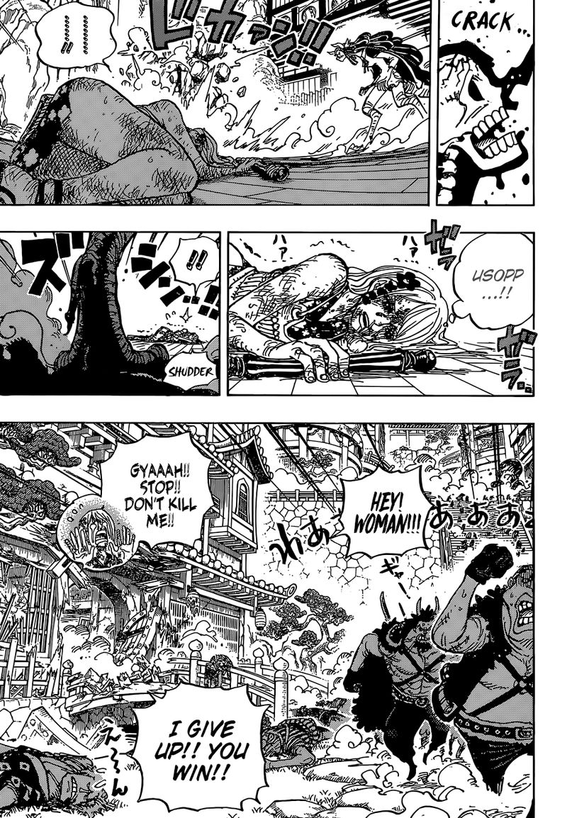 One Piece Chapter 995 page 14 - Chapter 995: A Kunoichi's Oath