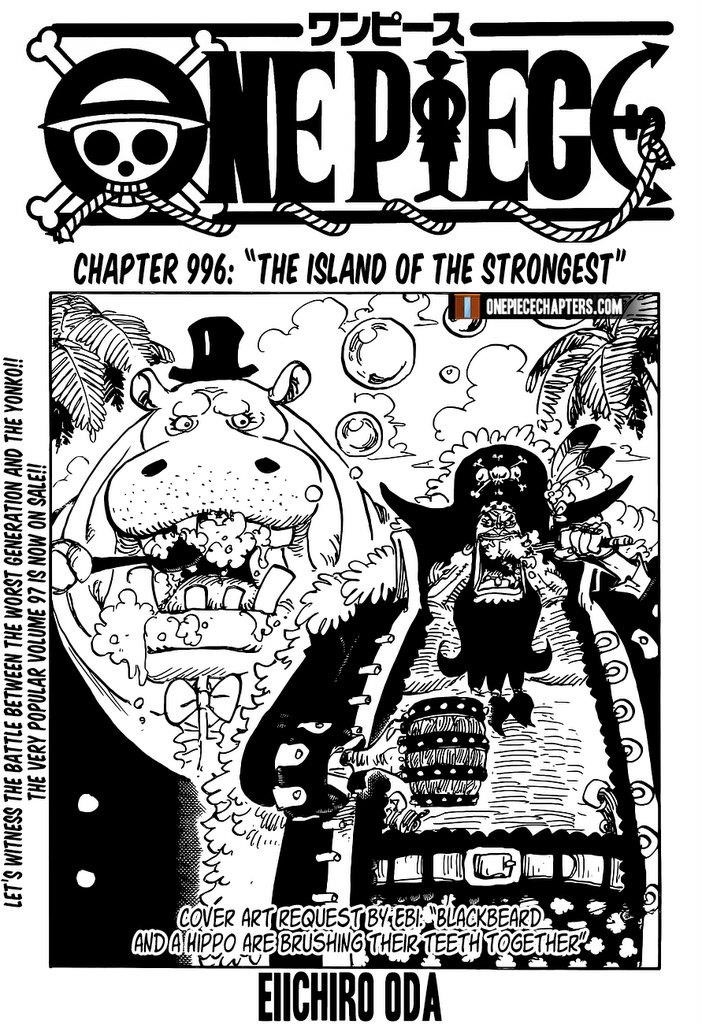 One Piece Chapter 996 page 1 - Chapter 996: Island of the Strongest