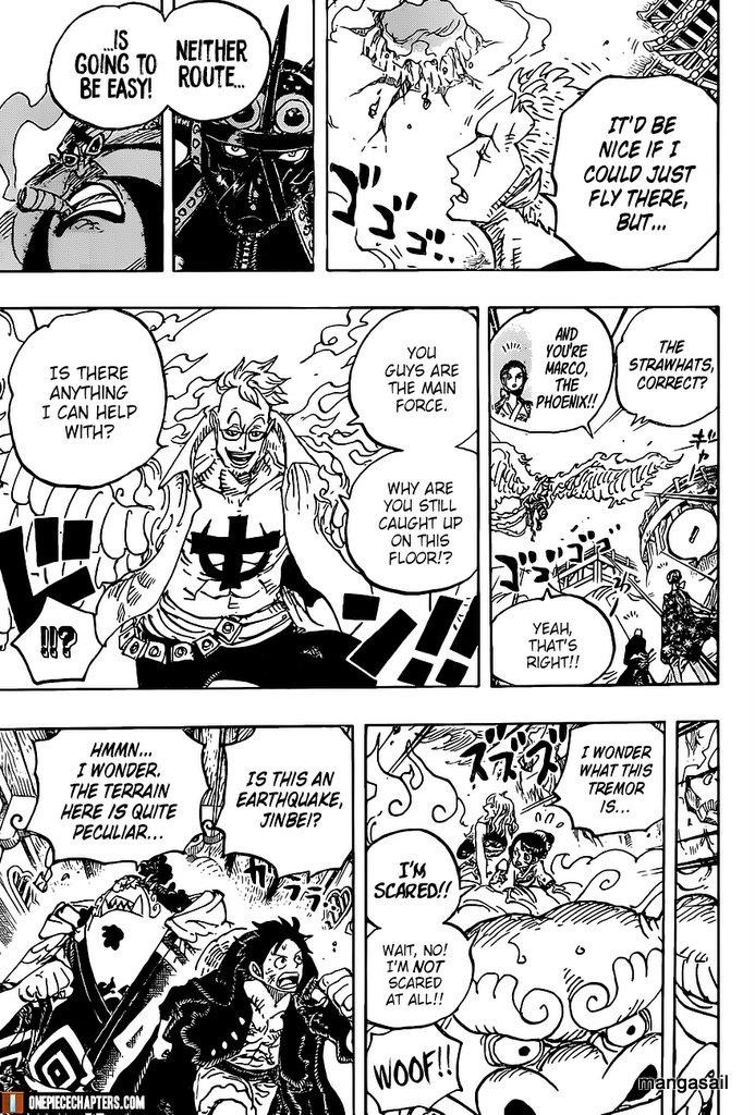 One Piece Chapter 997 page 13 - Chapter 997: Flame Clouds