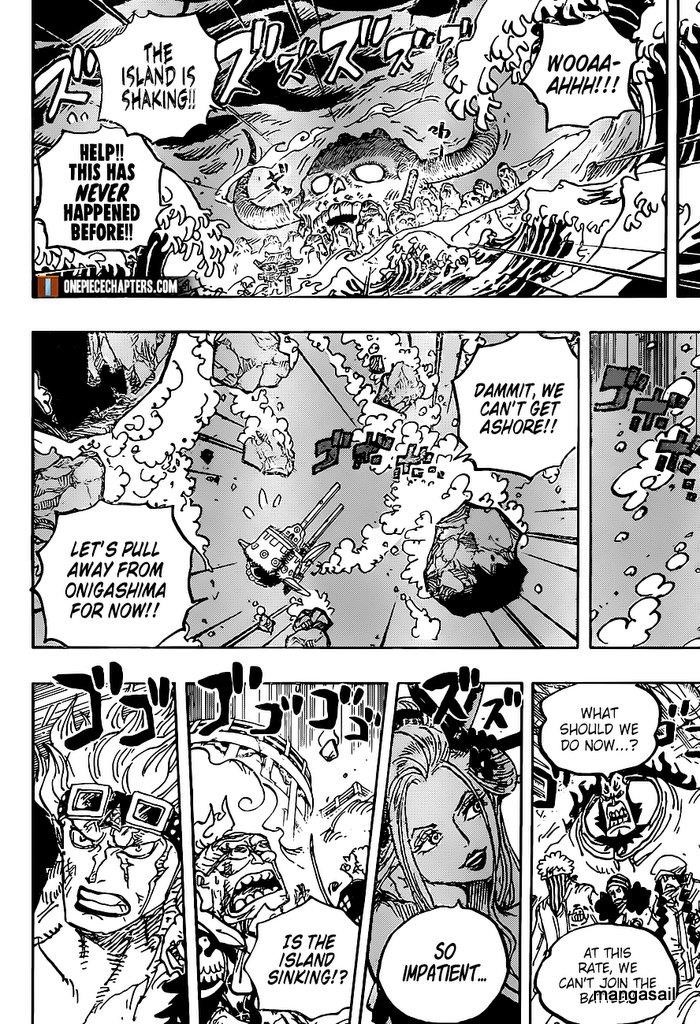 One Piece Chapter 997 page 14 - Chapter 997: Flame Clouds