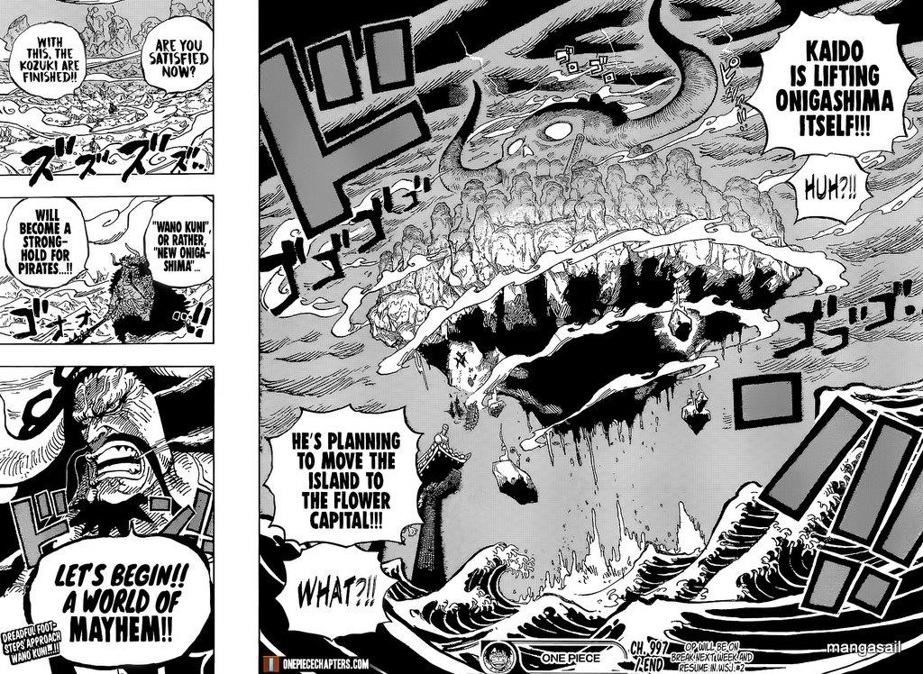 One Piece Chapter 997 page 16 - Chapter 997: Flame Clouds