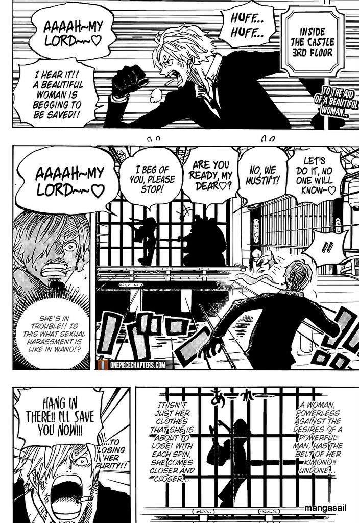 One Piece Chapter 997 page 2 - Chapter 997: Flame Clouds