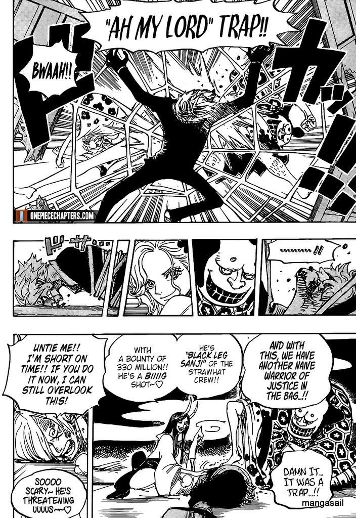 One Piece Chapter 997 page 4 - Chapter 997: Flame Clouds