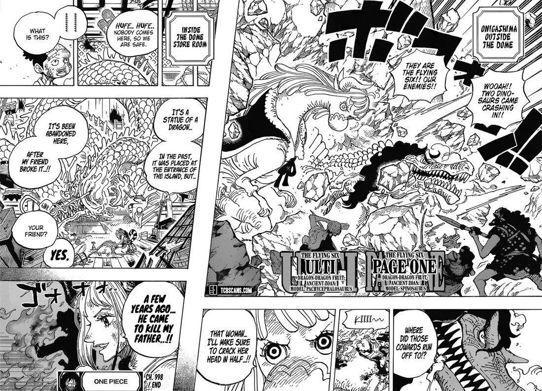One Piece Chapter 998 page 11 - Chapter 998: Ancient Types