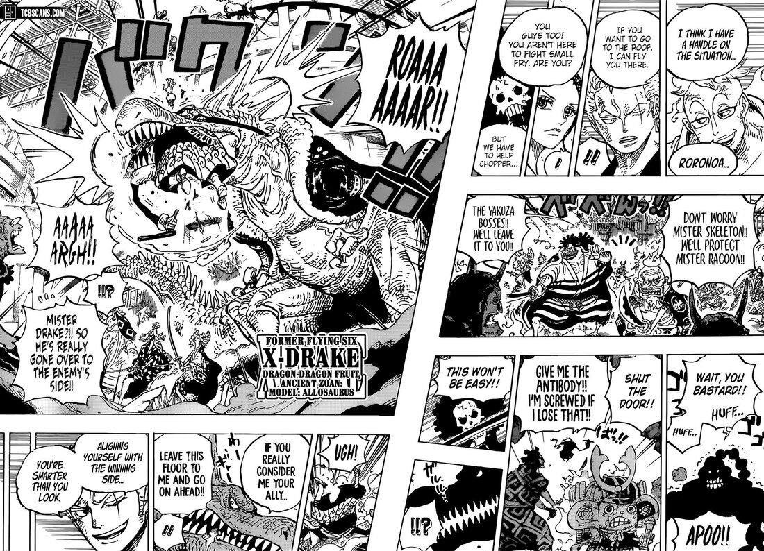 One Piece Chapter 998 page 5 - Chapter 998: Ancient Types