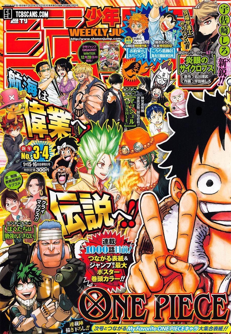 One Piece Chapter 999 page 1 - Chapter 999: The Sake I Brewed to Drink With You