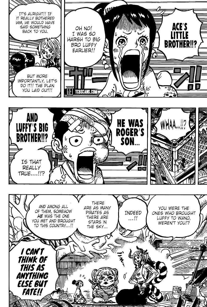 One Piece Chapter 999 page 14 - Chapter 999: The Sake I Brewed to Drink With You