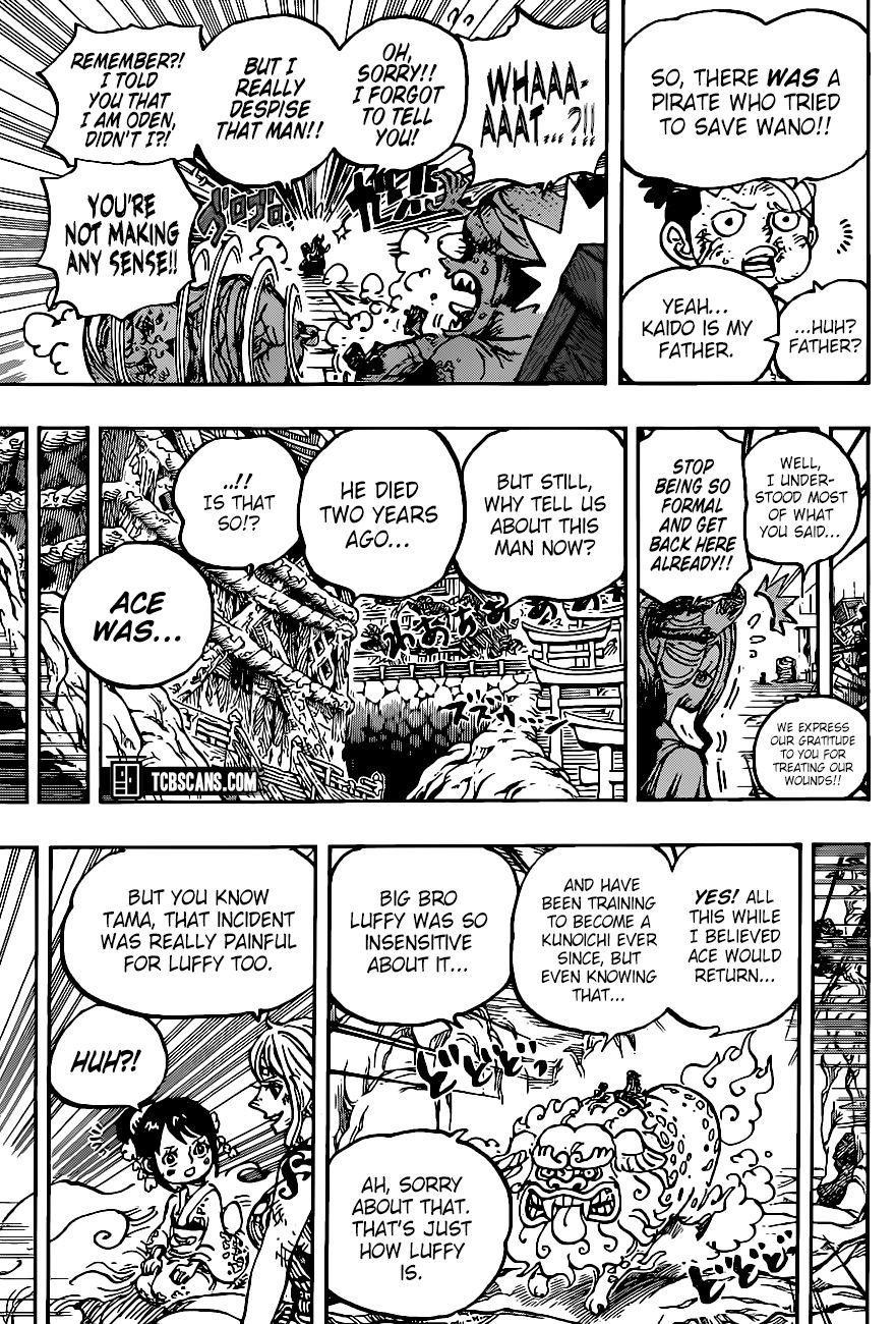 One Piece Chapter 999 page 8 - Chapter 999: The Sake I Brewed to Drink With You
