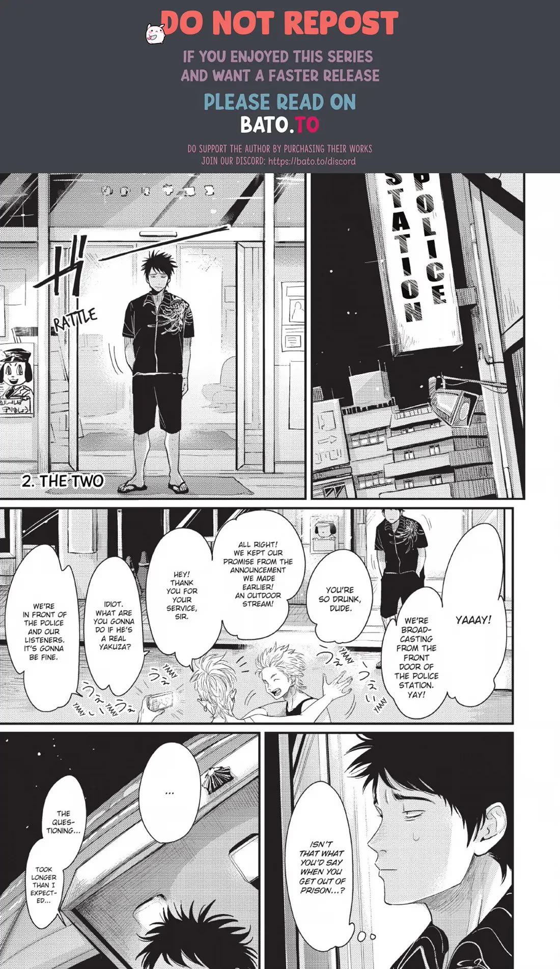 One Room Angel Chapter 2 page 1 - Chapter 2: THE TWO