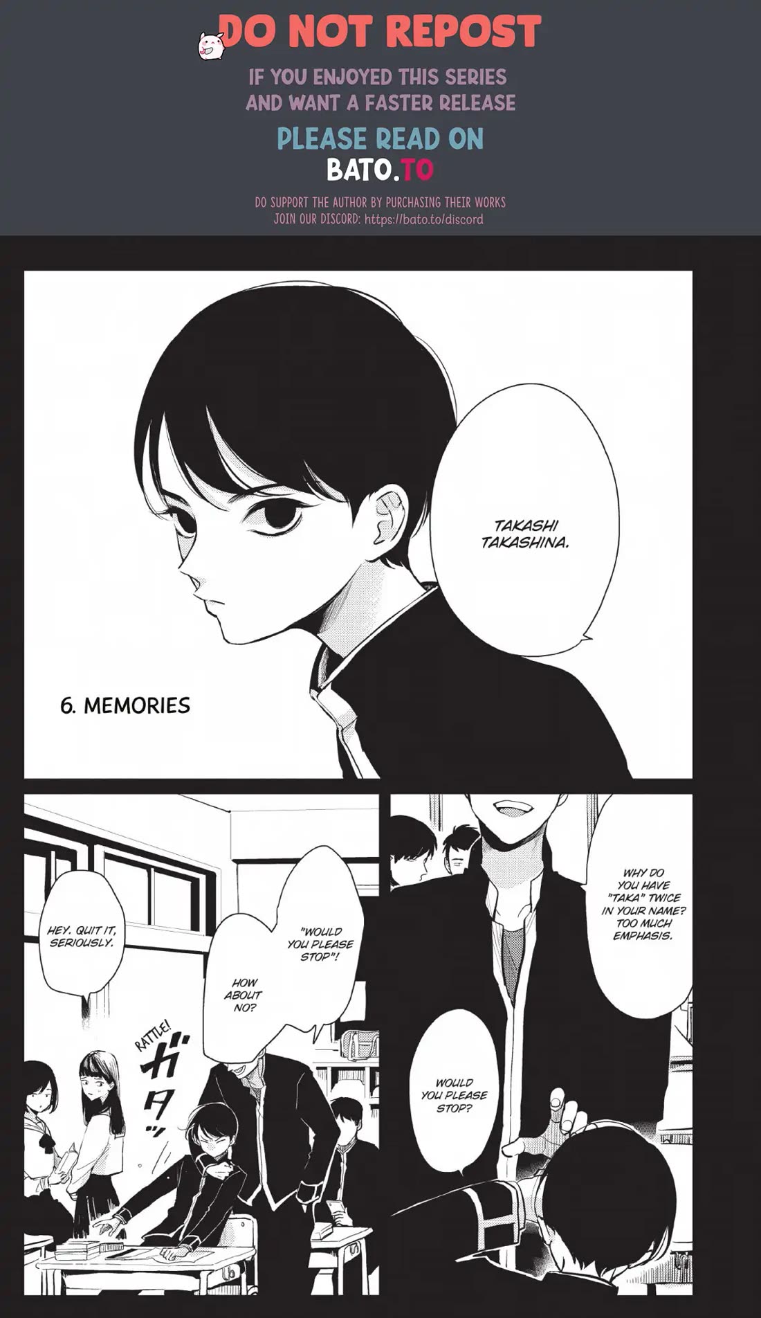 One Room Angel Chapter 6 page 1 - Chapter 6: MEMORIES