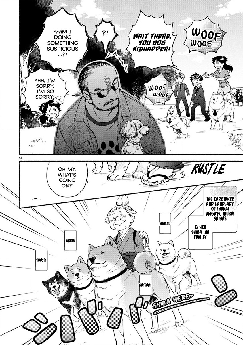 One-Room, Dog Chapter 4 page 16 - Chapter 4: Walking time full of friends