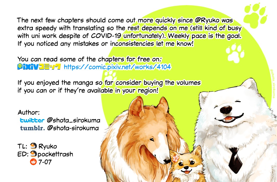 One-Room, Dog Chapter 6 page 21 - Chapter 6: Bonding through shedding fluff